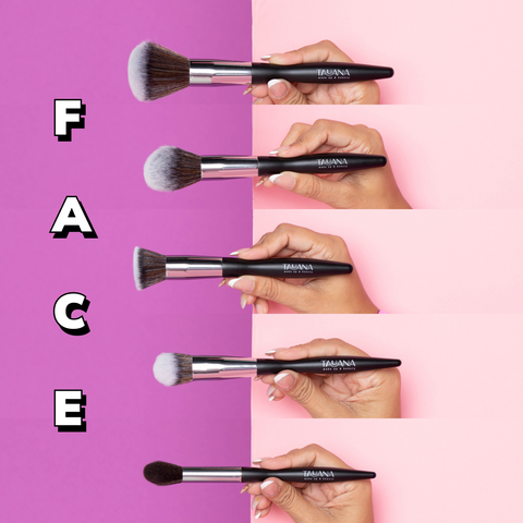TauMakeup Face Set Brushes
