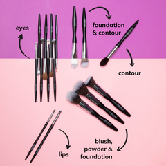 TauMakeup 16 Brushes Set